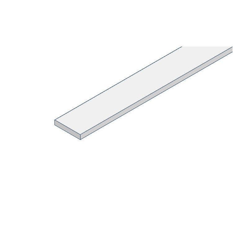 Plat aluminium 50x8 mm - 2.5m