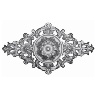 Rosace en aluminium