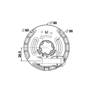 Treuil Technivis crabot  FDC (dessin)