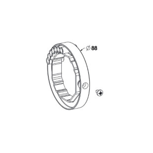 Bague verrou Blocksur octo 60 (dessin)