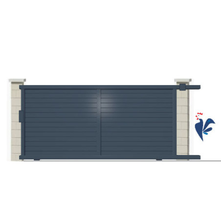 Portail coulissant aluminium ADOUR