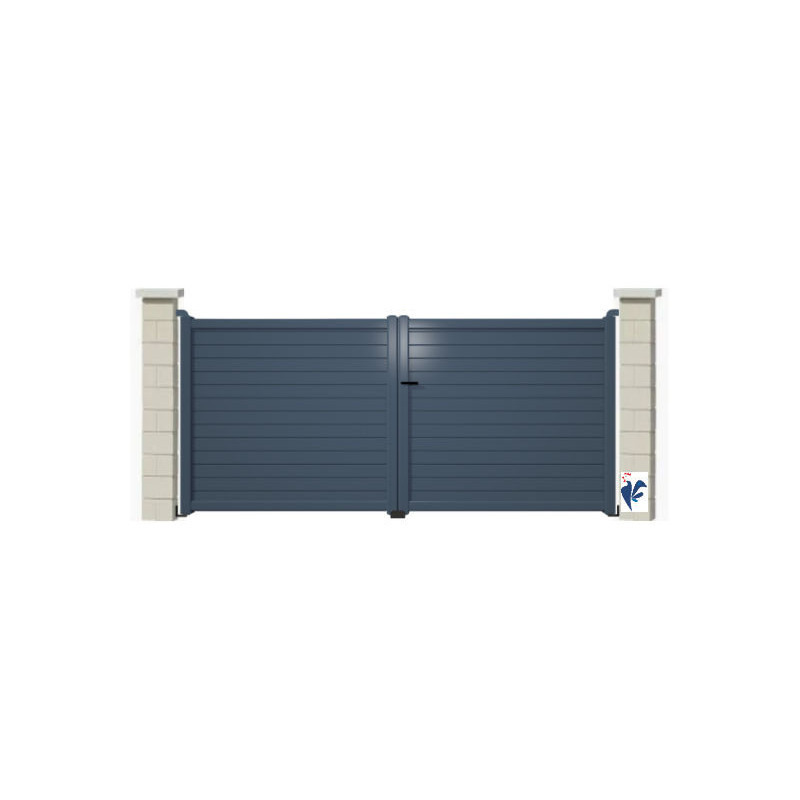 Portail battant aluminium  2 vantaux ADOUR