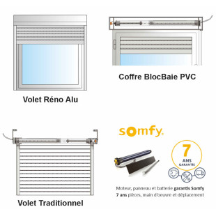 kit axe solaire rs100