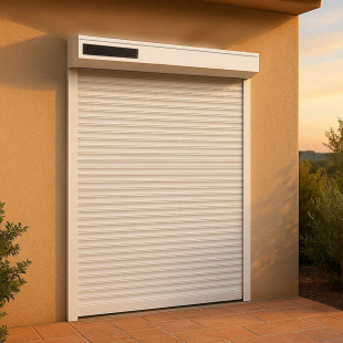 Volet solaire essentiel blanc porte fenêtre Volet solaire essentiel blanc porte fenêtre