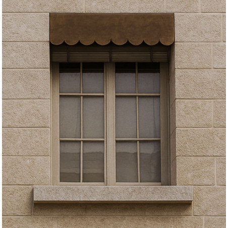 Lambrequin brise soleil