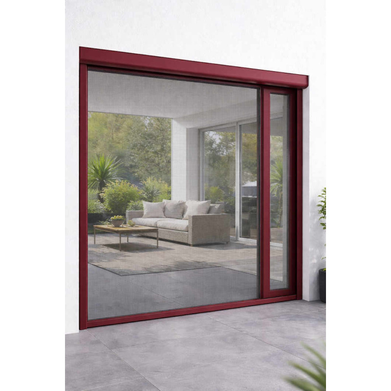 Moustiquaire électrique rouge