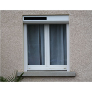 Volet solaire fenêtre blanc