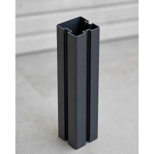 Poteau de 125 en aluminium
