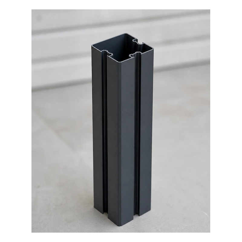 Poteau de 125 en aluminium