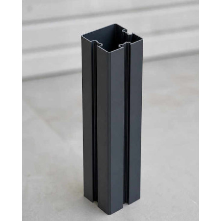 Poteau de 125 en aluminium