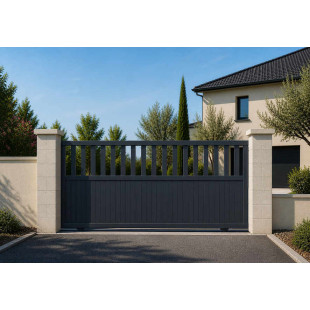 Portail coulissant aluminium
