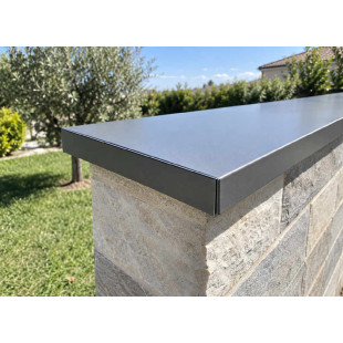 Couvertine muret aluminium