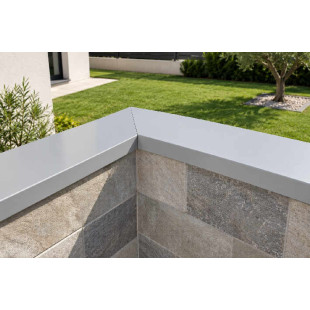 couvertine aluminium d'angle
