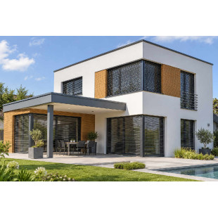Brise-soleil orientable autoporté Z90 sur mesure – Somfy io
