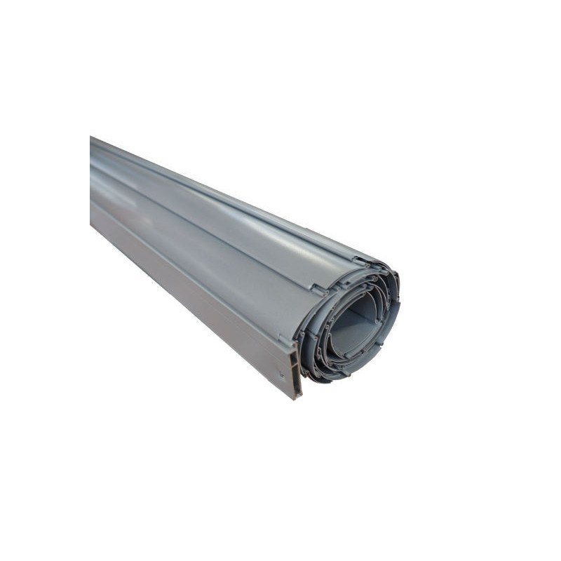 Tablier volet roulant aluminium simple paroi à faible enroulement