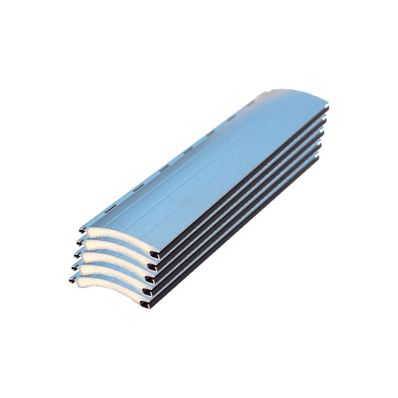 Pack de 5 lames aluminium 42x8 - Long. 1,6 mètres