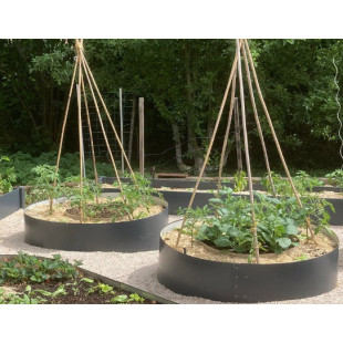 Bac potager Rond Ø 120 cm x hauteur 22 cm