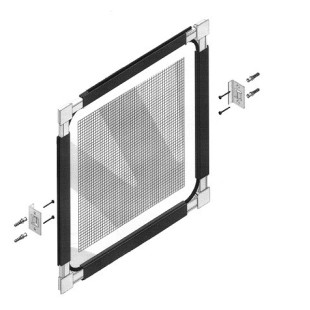 Moustiquaire cadre fixe anmonter