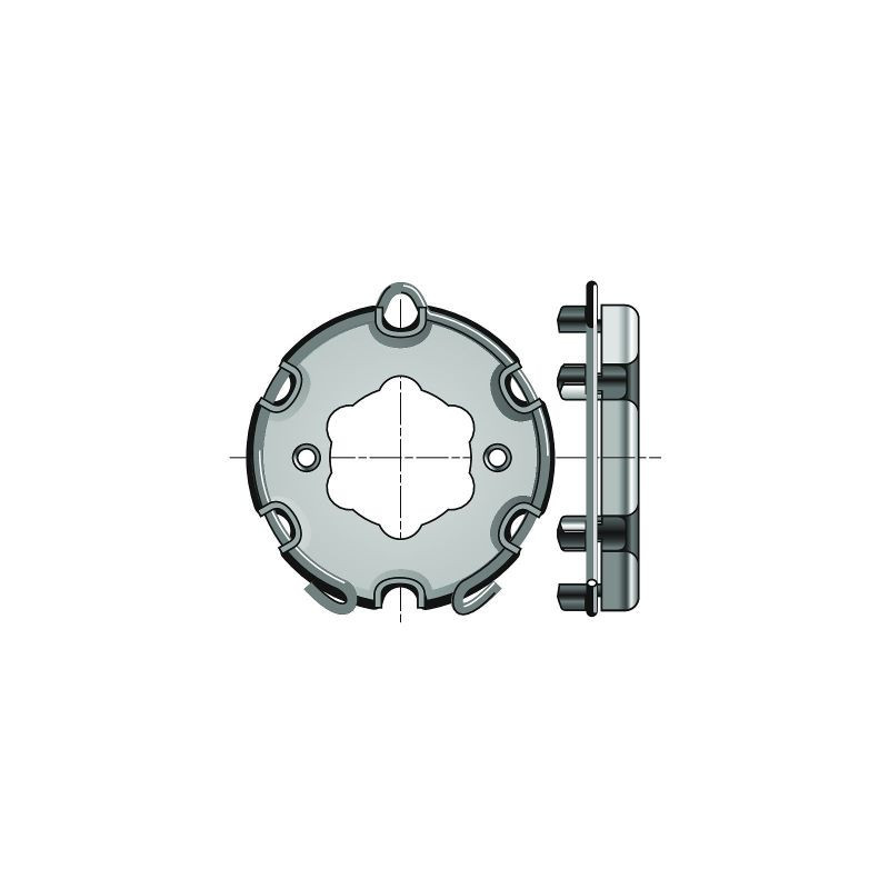 SUPPORT MOTEUR LT50 KOMMERLING ENTRAXE 42 MM