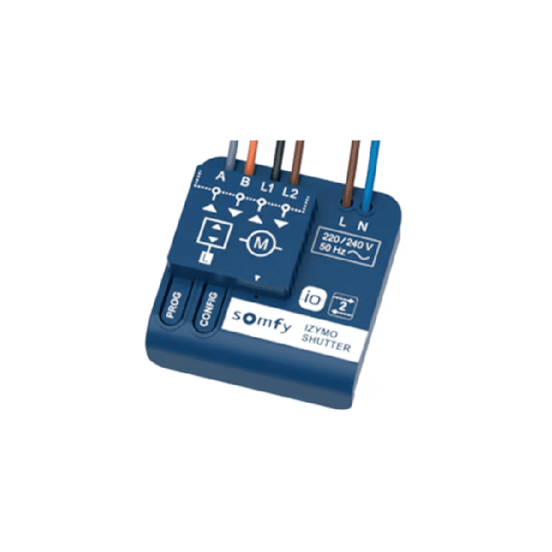 Module qui permet de commander en radio IO un moteur filaire