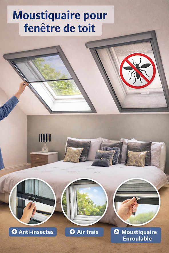 moustiquaire fenetre de toit