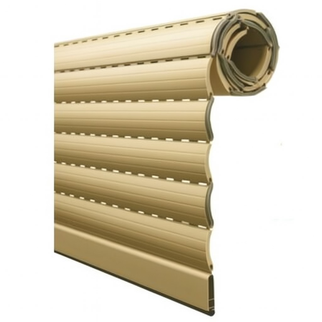Tablier de volet roulant aluminium coloris 1015
