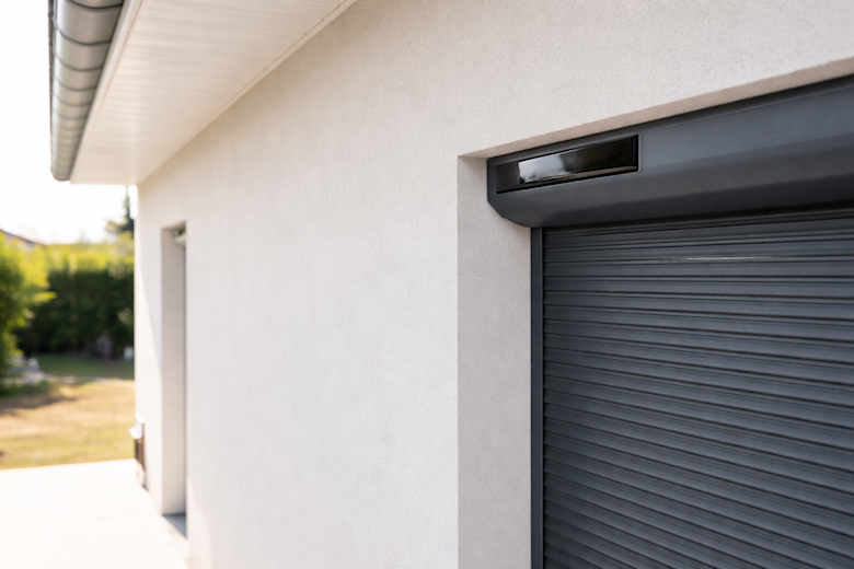 volet roulant solaire gris 7016