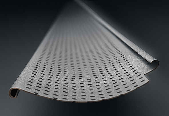 lame aluminium microperforée
