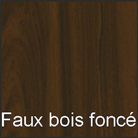 Faux bois foncé